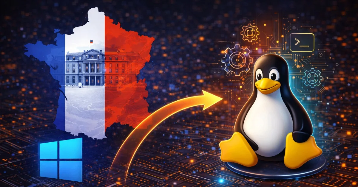 Fransa Bazı Devlet Kurumlarında Windows'tan Linux'a Geçiyor
