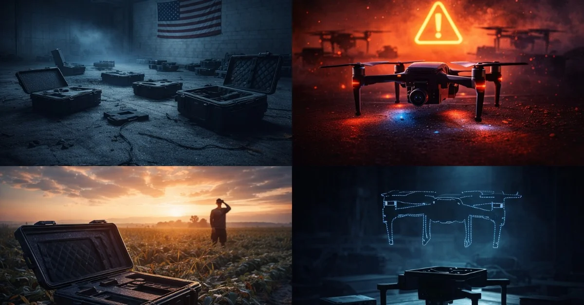 El veto de EEUU a DJI deja al país sin drones y sin alternativas reales