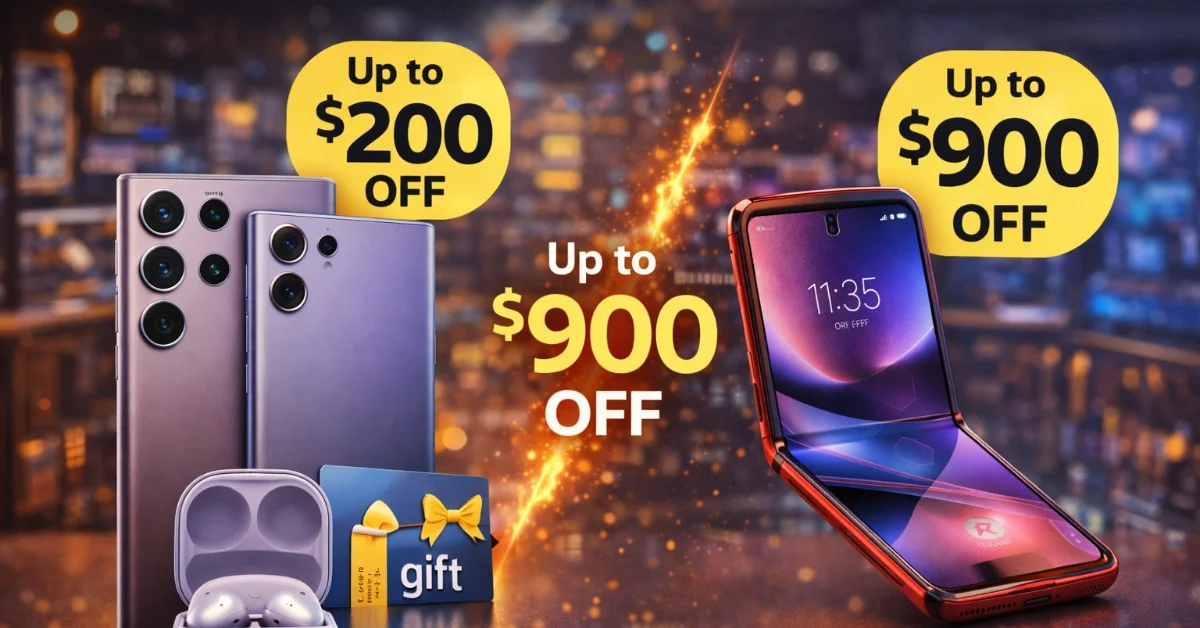 Galaxy S26 Bundles Cut by $200, Razr Ultra Drops $900 This Week