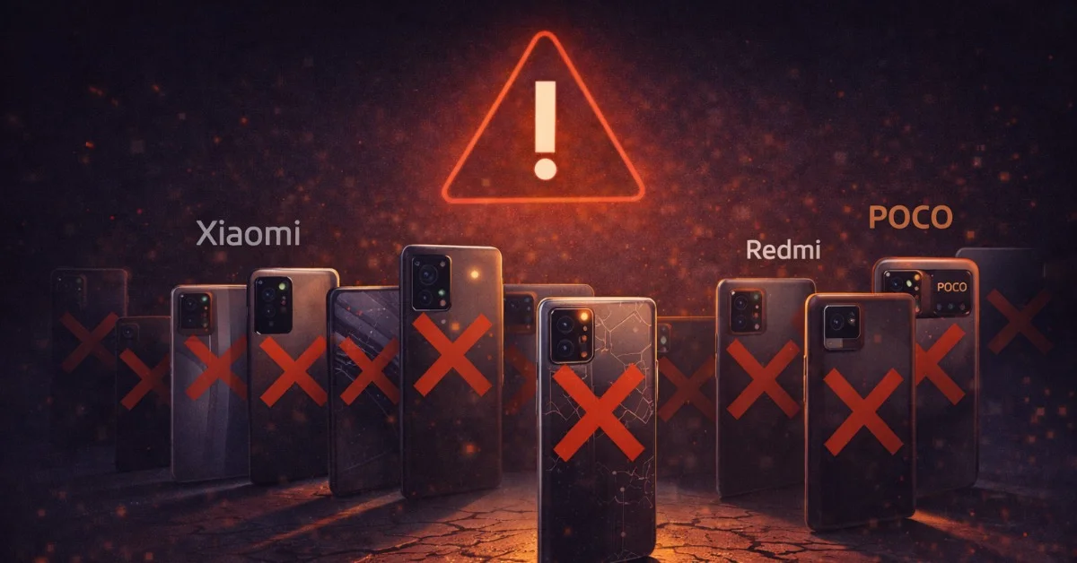 13 móviles Xiaomi, Redmi y POCO pierden soporte oficial en 2026