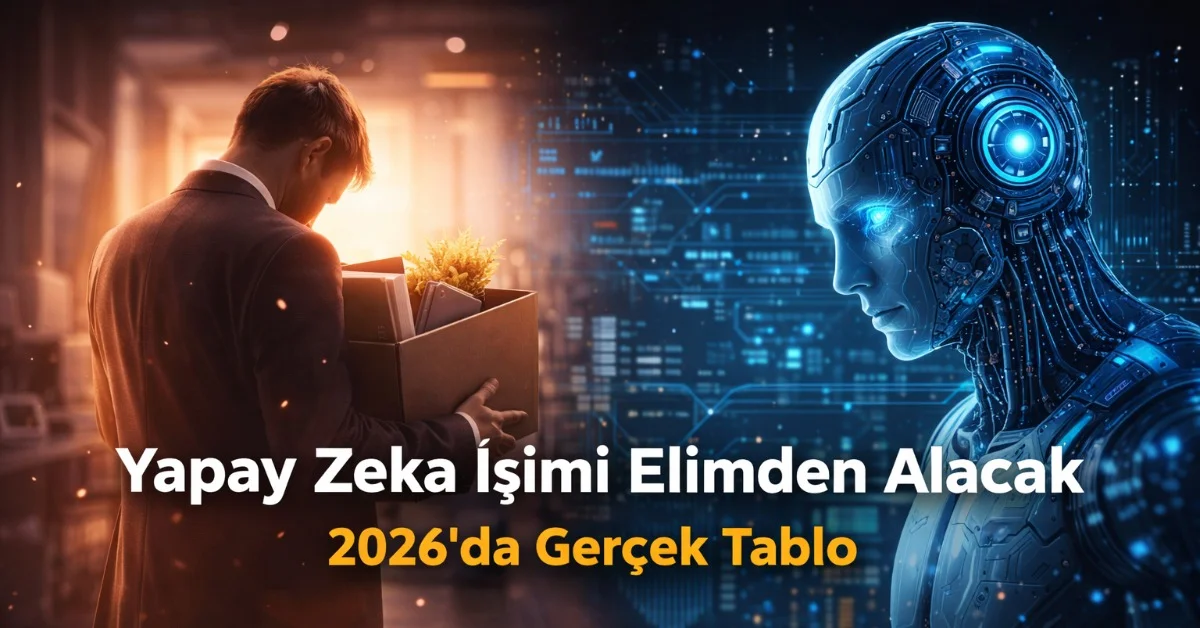 Yapay zeka ve iş gücü: 2026 yılında hangi meslekler risk altında, Türkiye ve dünya verileriyle analiz.