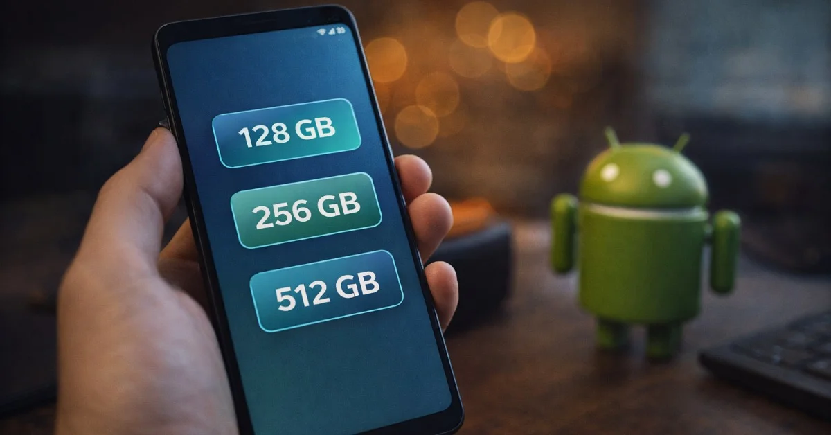 Stockage Android : 128, 256 ou 512 Go, quel choix évite les regrets ?