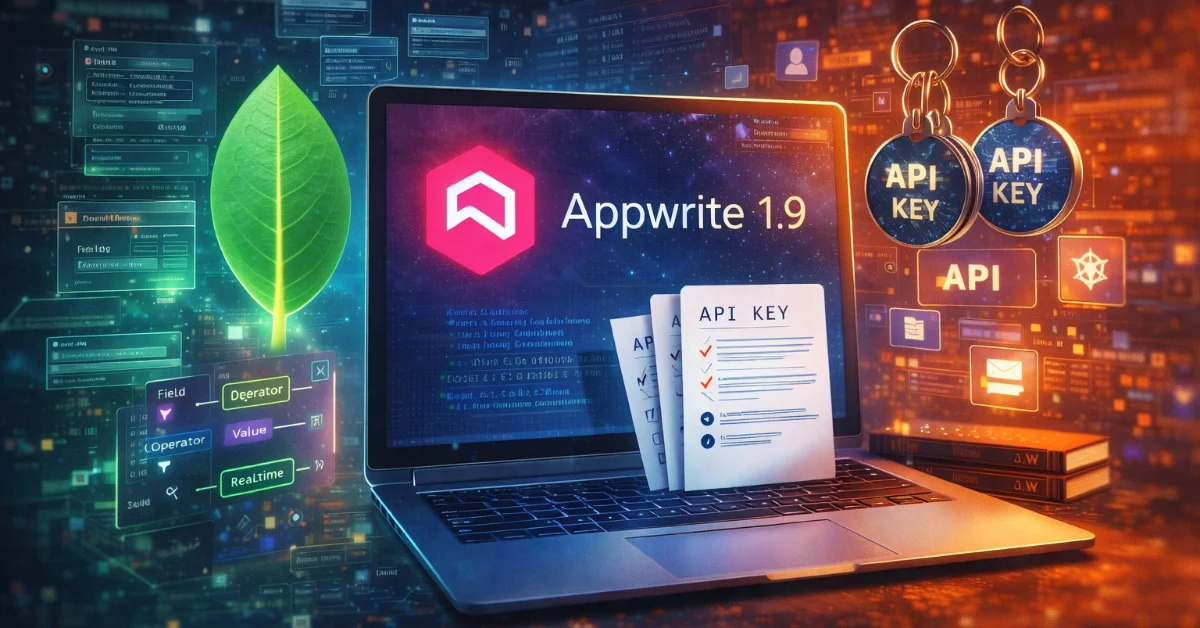 Appwrite 1.9 bringt MongoDB-Unterstützung und neue API-Key-Verwaltung