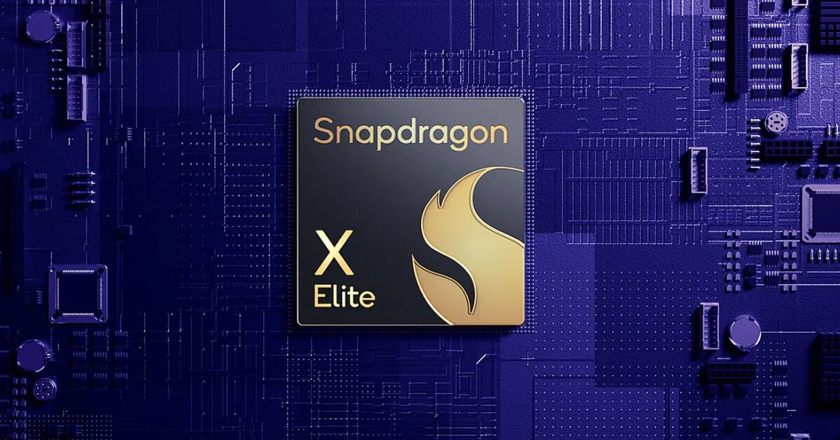 Procesador Snapdragon X Elite en un portátil moderno