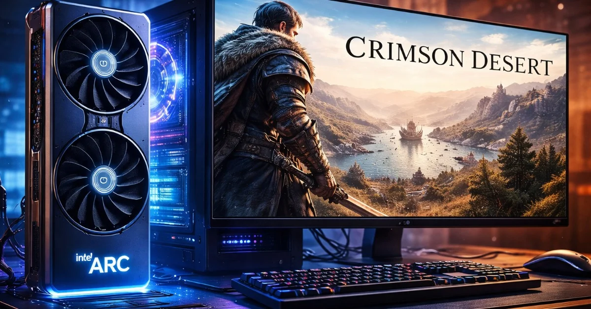 Intel Arc Can Run Crimson Desert, But Crashes and Artifacts Remain