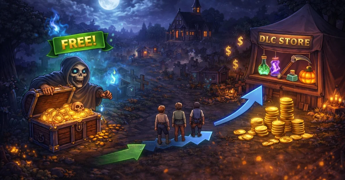 Graveyard Keeper Free Giveaway Drove $250K in DLC Sales