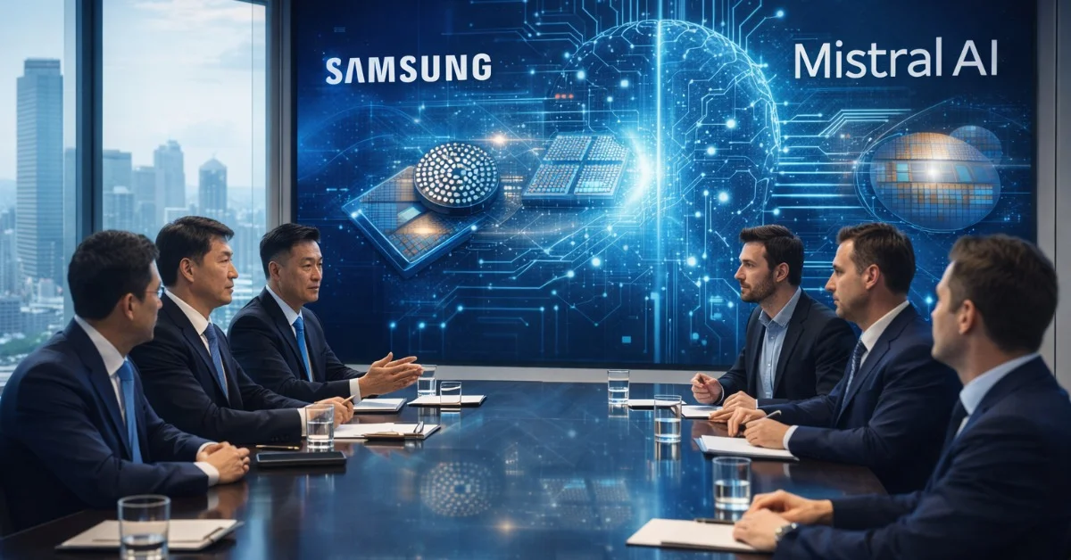 Samsung ve Mistral AI yapay zeka çipleri için görüşüyor