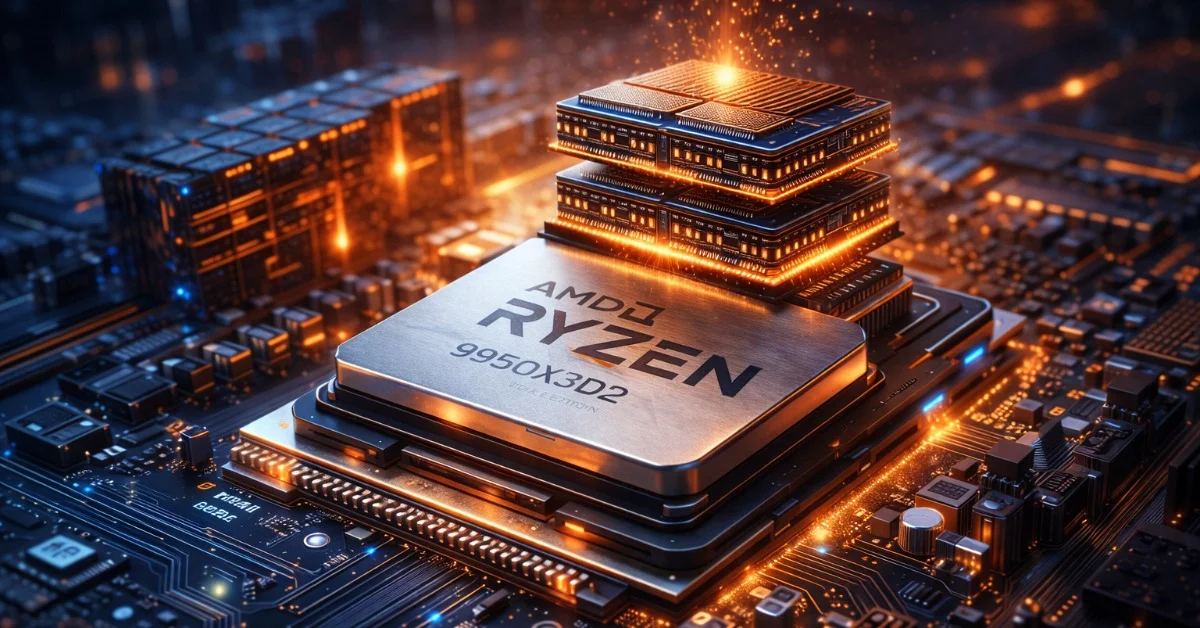 AMD Ryzen 9 9950X3D2 Dual Edition: Zweifacher 3D V-Cache für Profis