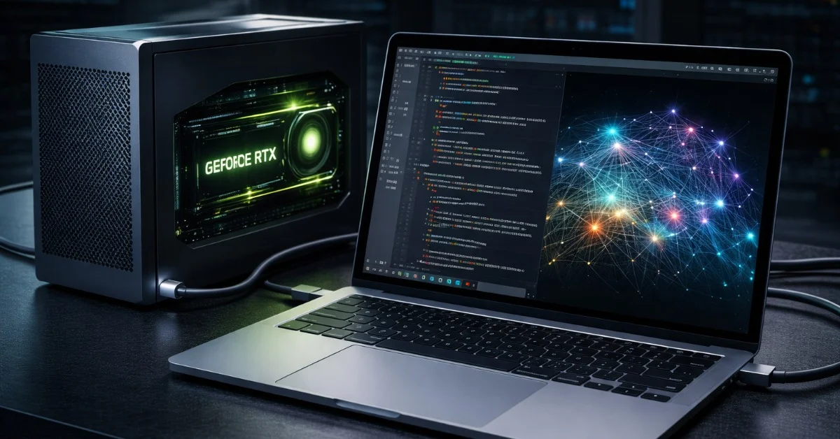 eGPU für Apple Silicon Macs kommt zurück – aber nur für KI