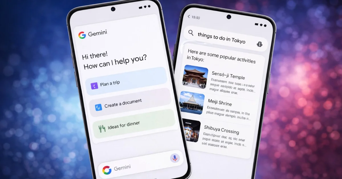Google Tests Compact Interface for Gemini Live: The End of Fullscreen Immersion?
