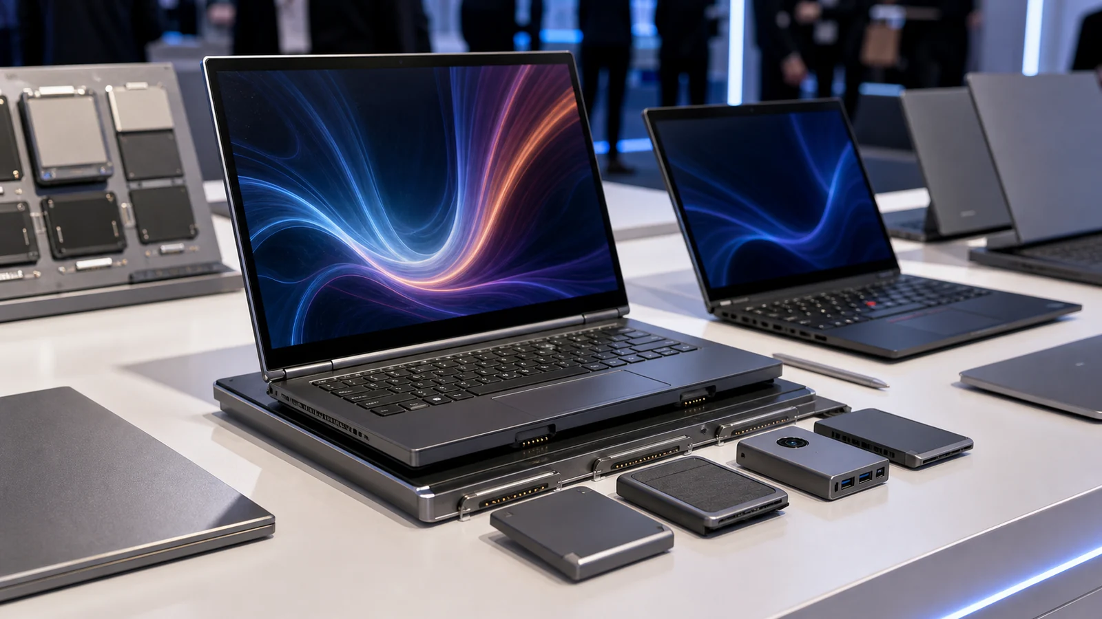 Concept ThinkBook modulaire et ordinateur ThinkPad présentés au MWC