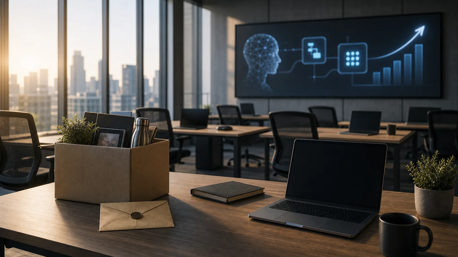 Microsoft-Büro mit Hinweis auf freiwilligen Ruhestand und KI-orientierte Umstrukturierung