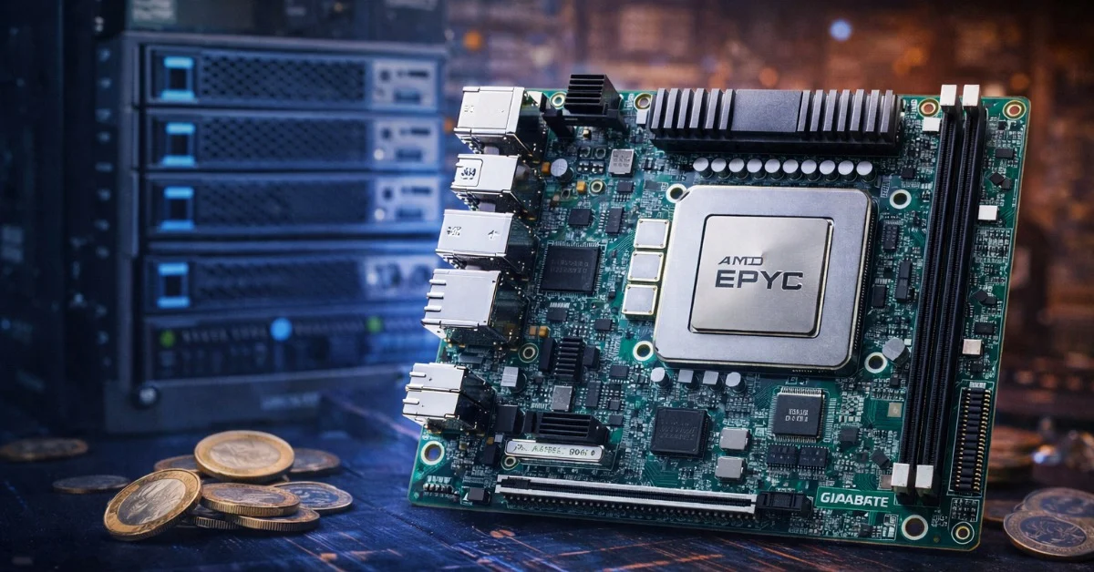 Gigabyte MJ11-EC1: ITX-Serverboard mit EPYC für 69 Euro im Umlauf